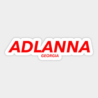 Atlanta Georgia Sticker